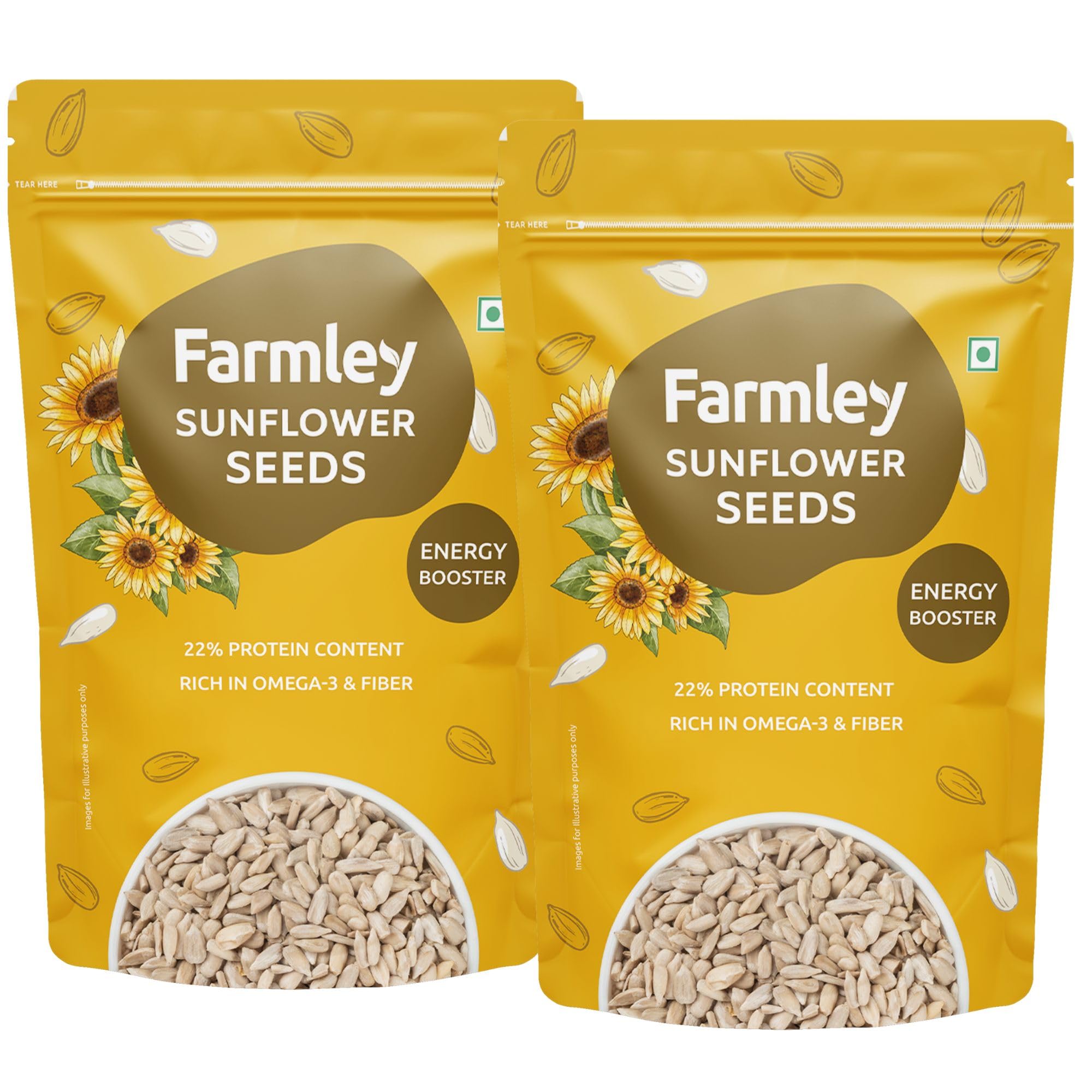 See full amazon price history chart for Farmley Sunflower Seeds 400 gram I Sunflower Seeds for Eating | Diet Food | Healthy Snack | Raw seeds | Weight management | Source of Antioxidants Pack of 2 Farmley Sunflower Seeds 400 gram I Sunflower Seeds for Eating | Diet Food | Healthy Snack | Raw seeds | Weight management | Source of Antioxidants Pack of 2 (B0BRQJF44G) Amazon Price History, Amazon Price Tracker