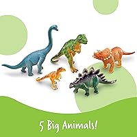 Vista 3 de Recursos de aprendizaje Jumbo Dinosaurios, Multicolor