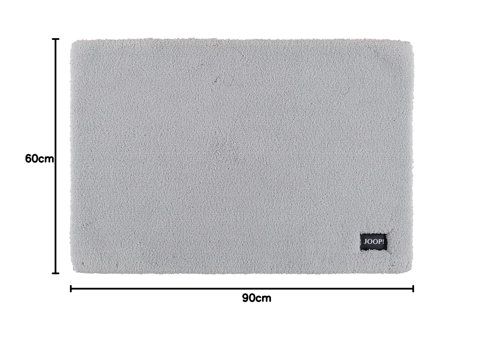 Joop! Badteppiche Basic Silber - 026