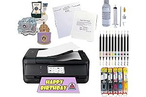 All-in-One Edible Image Printer Set for Cakes and Pastries