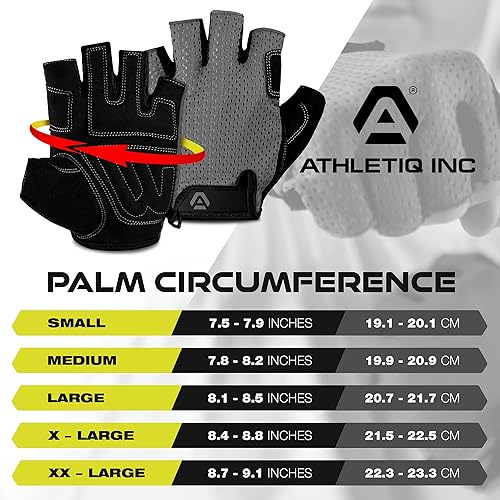 Miniatura 5 de Guantes de entrenamiento actualizados 2022 guantes de levantamiento de pesas negros y grises para hombres y mujeres guantes de ejercicio