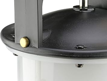 Mityvac MV7400 1.9 Gallon Automotive Fluid Evacuator Extractor Pump, Manual Operation, Chemical-Resistant Polyethylene, Automatic Overflow Prevention, Quick-Drain Spout, Large Stabilizing Base