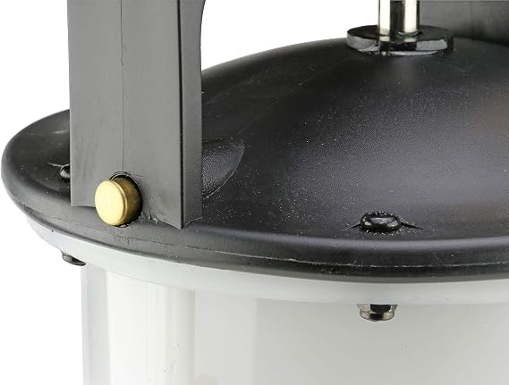 Mityvac MV7400 1.9 Gallon Automotive Fluid Evacuator Extractor Pump, Manual Operation, Chemical-Resistant Polyethylene, Automatic Overflow Prevention, Quick-Drain Spout, Large Stabilizing Base