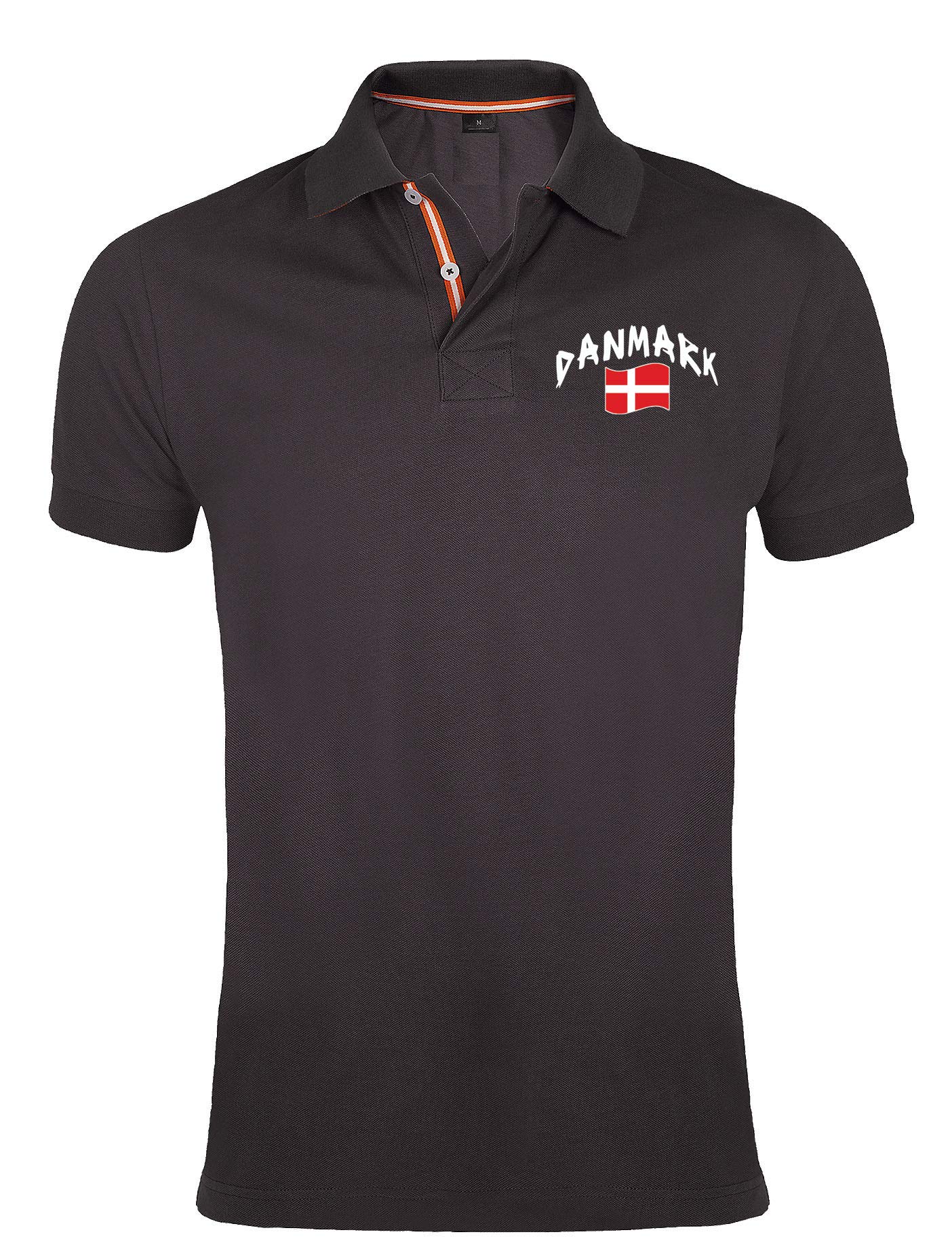 Supportershop Polo Danemark Gris Foncé Top