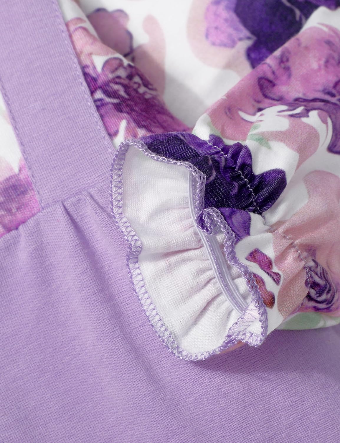 AGAPENG Newborn Baby Girl Clothes Fall Winter Outfits Ruffle Crew Neck Romper Onesie Long Sleeve Jumpsuit Coming Home Outfit - Image 7