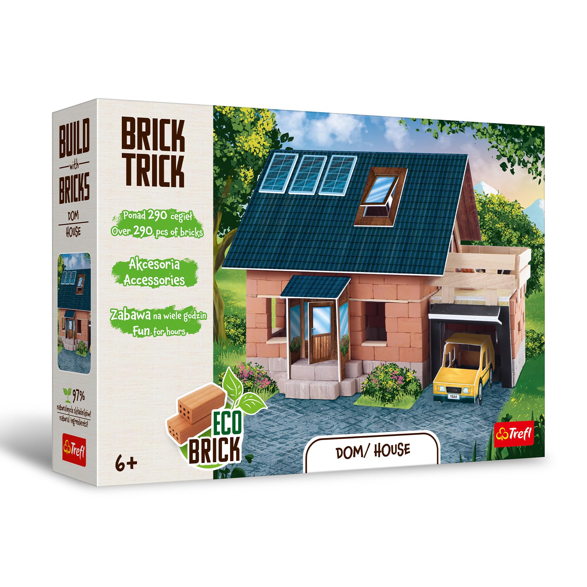 Brick Trick Trefl Travel – Colosseo – Mattoncini Veri In Ceramica – 450 Pezzi – Set Creativo 7+ Anni - 4