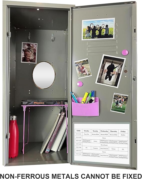 Magnetic sign holder 8.5 x 11, 20 pack, rigid document frame for locker, refrigerator, office, school and home