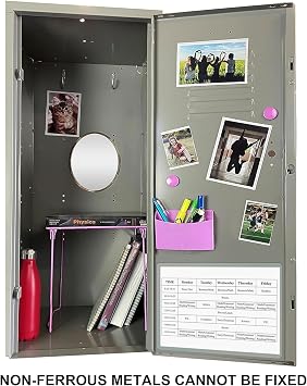 Magnetic sign holder 8.5 x 11, 20 pack, rigid document frame for locker, refrigerator, office, school and home