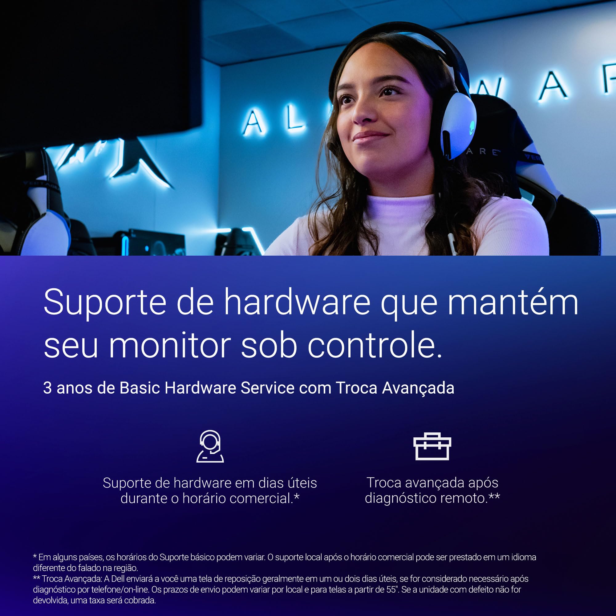 Alienware AW2725DF 27" QHD (2560 x 1440) monitor do gier, 360 Hz, QD OLED, 0,03 ms, AMD FreeSync Premium Pro, 99,3% DCI-P3, HDR400, USB-C, 2 x DisplayPort, HDMI, 4 x USB, 3 lata