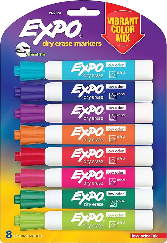 expo markers orange