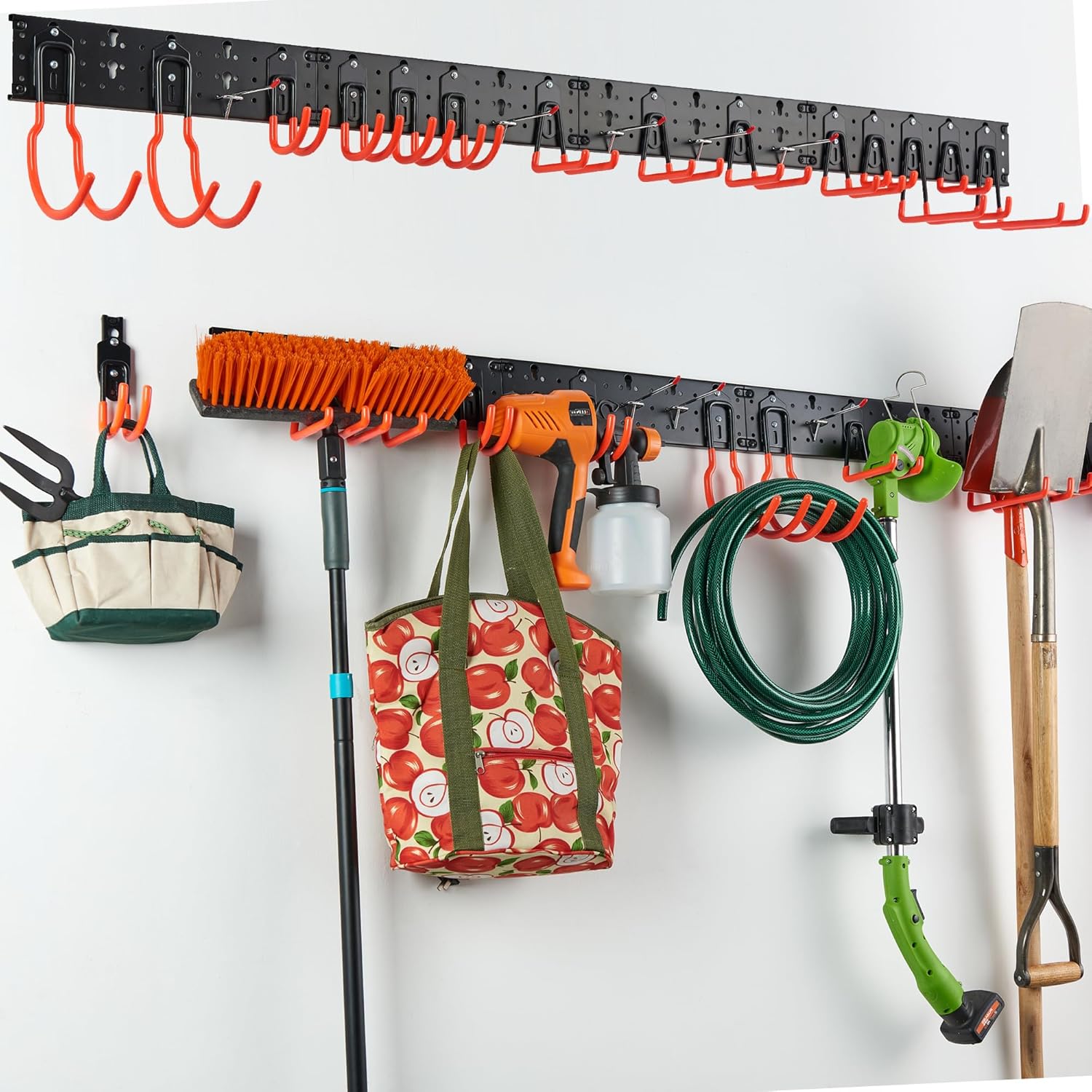 Wallmaster 27 PCS Tool Storage Rack, Garage Storage Wall Mount