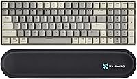 Vista 1 de Creamy Mechanical Gaming Keyboard Wireless - 100 Keys Hot-Swappable Retro Design, Silent Linear Switches, 3-Mode (BT2.4GUSB-C), LED Backlit