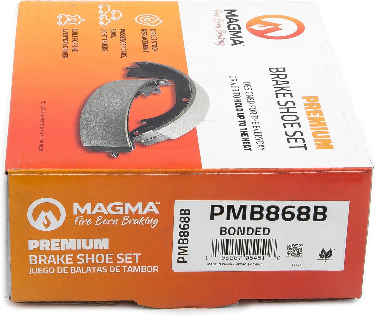 MAGMA Premium PMB868B Parking Brake Shoes