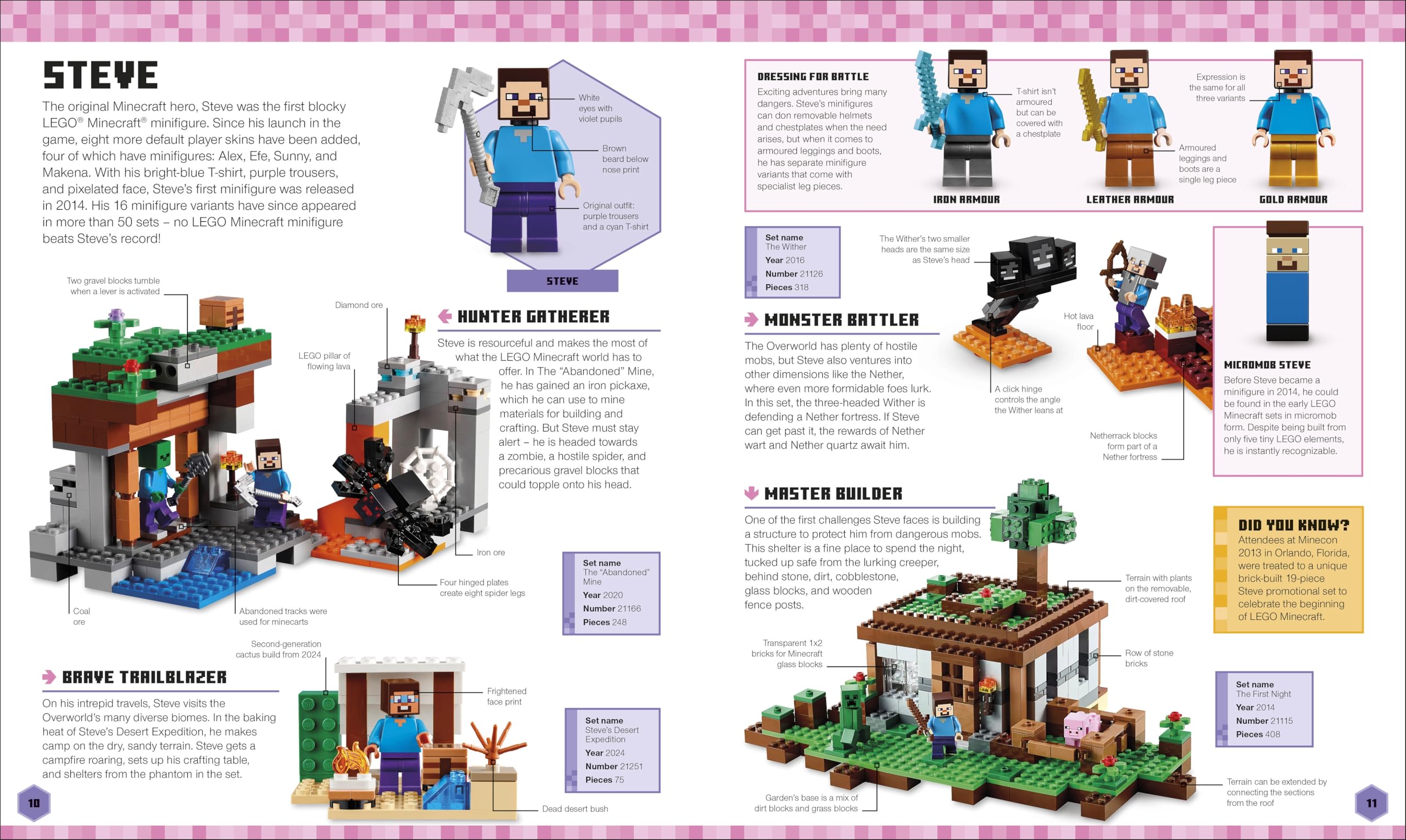 LEGO Minecraft Visual Dictionary: With an Exclusive LEGO Minecraft Minifigure