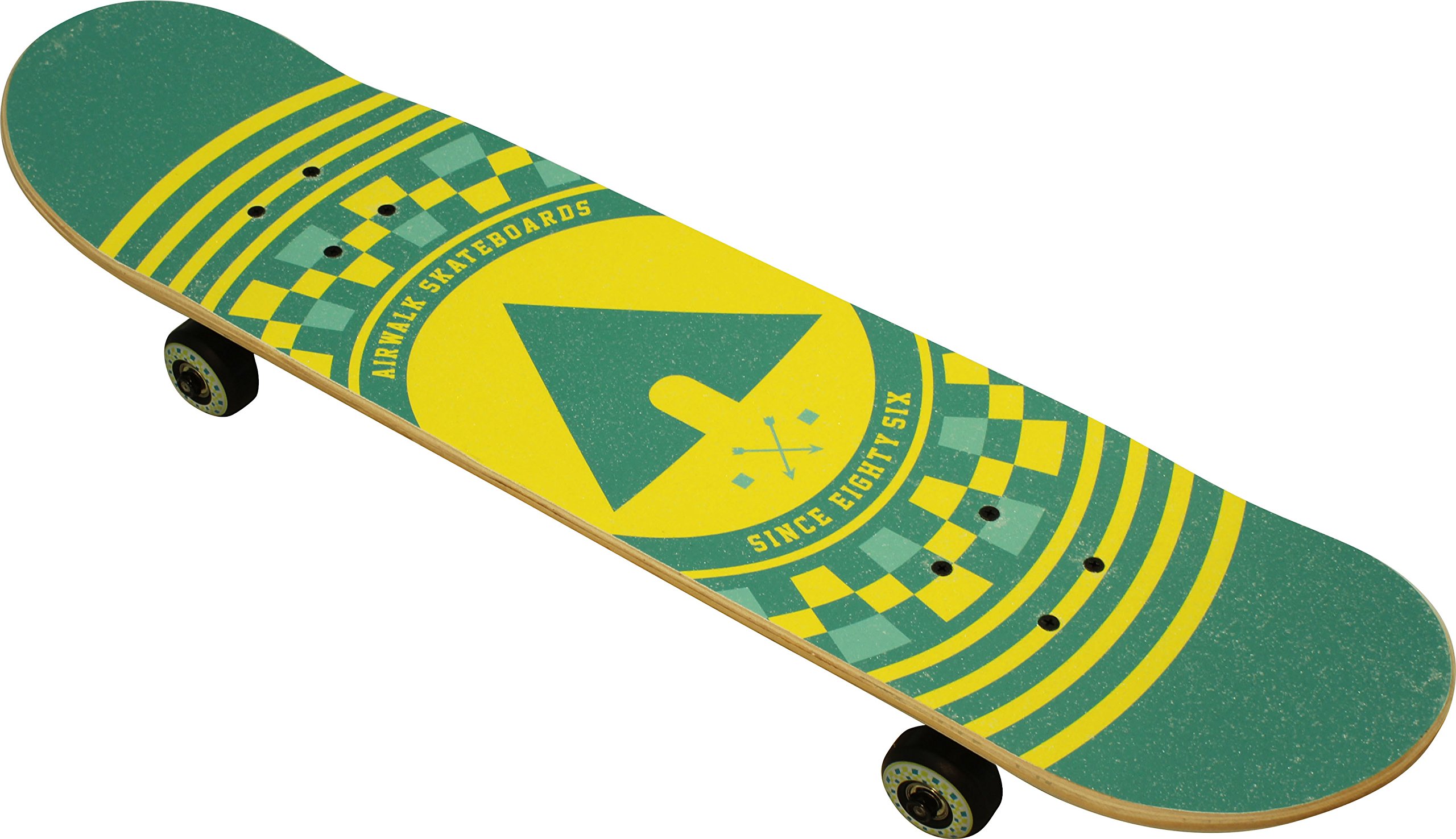 Airwalk 31In Untamed Skateboard - Checker, Multi : Amazon.co.uk