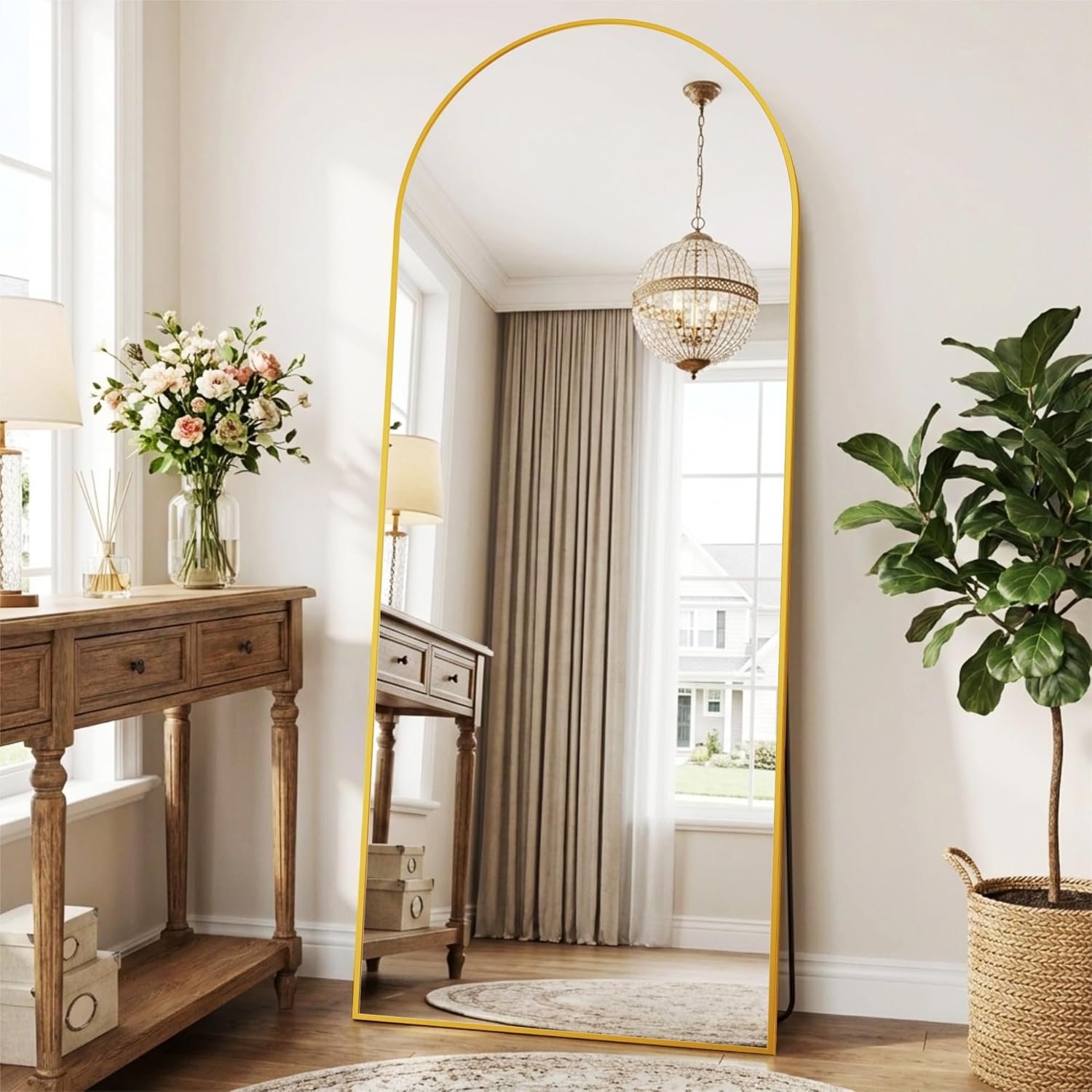 Espejo de Pie Arco Cuerpo Entero 175x71 cm