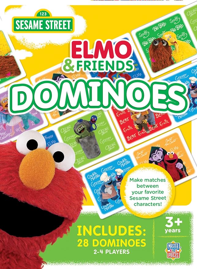 Sesame Street Picture Dominoes - Juego para Niños y Familia miniatura 2
