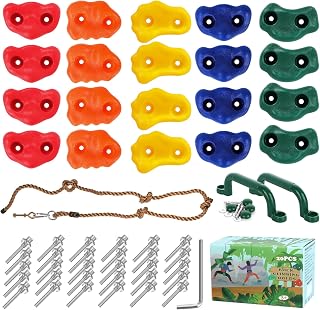 Lot de 20 prises d'escalade enfant