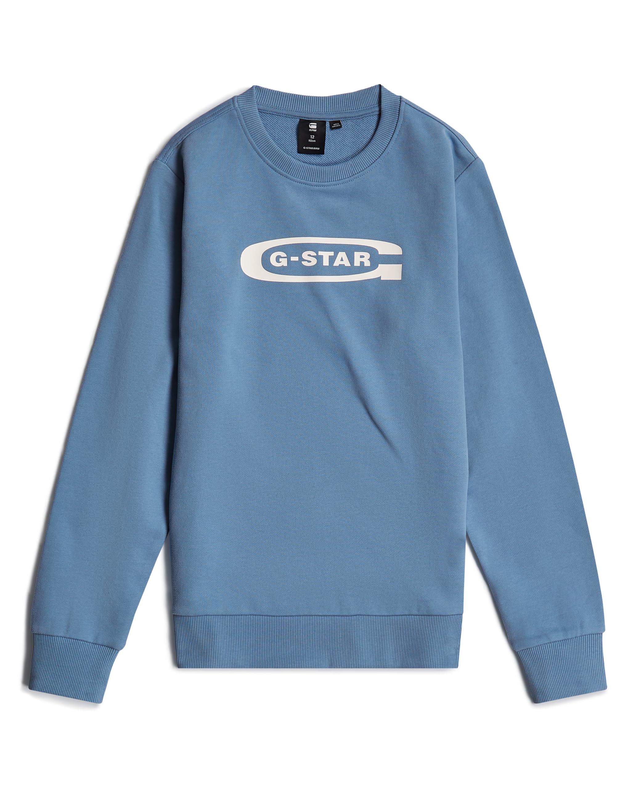 G-Star Boys Blue (Deep Wave D25549-01-8803) 'S Sweater Regular, 10