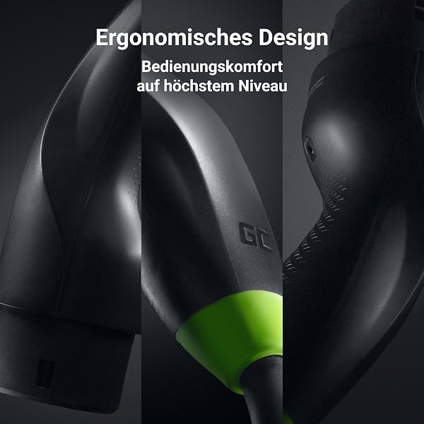 Green Cell GC Snap Typ 2 Ladekabel 11kW 5m 16A für EV Elektroautos Typ 2 auf Typ 2 3-Phasig TÜV Kompatibel mit Model Y 3 S X, ID.3, ID.4, Q4 e-tron, i4, iX1, 500e, Enyaq, EV6, EQA inkl Premium Koffer - 4