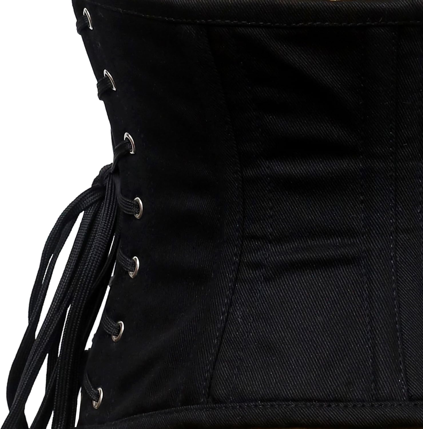 Dewans Corset Steel Boned Corset Womens Underbust Waspie Corset Heavy Duty Cincher Short Torso Corset - Image 4