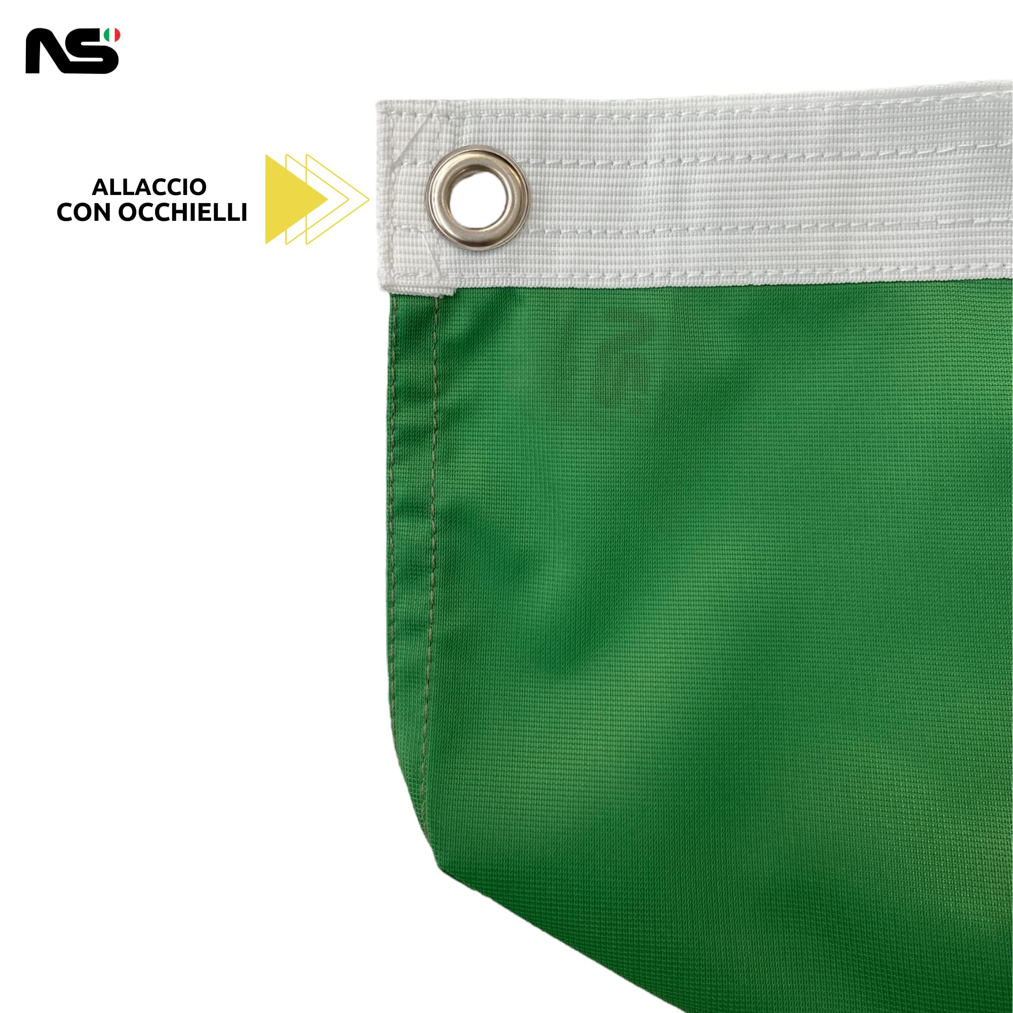Bandiera Personalizzata cm150x225 in Tessuto Nautico di 130gr m² | NS Bandiere