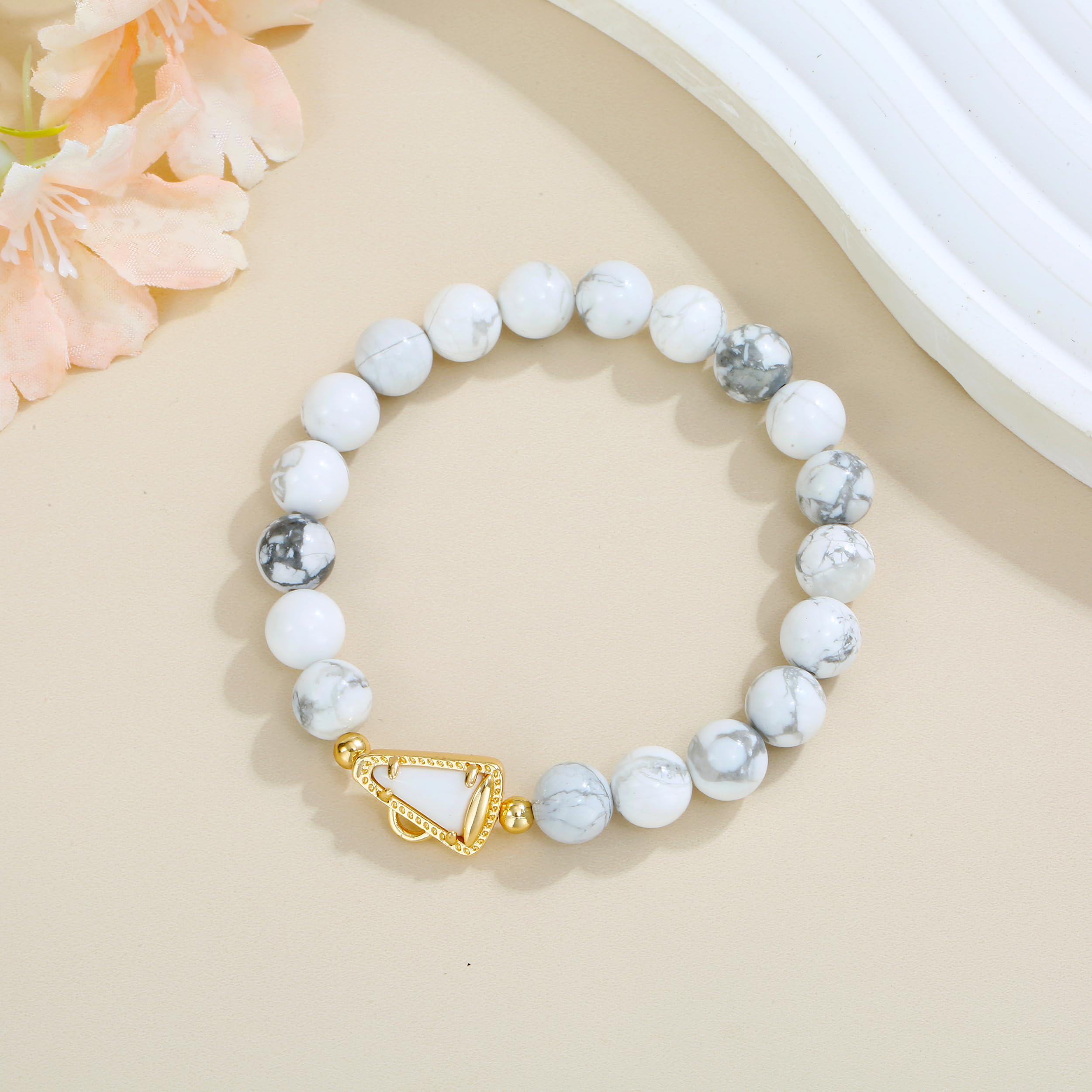 Cheer Bracelet Cheerleading Charm Bracelets for Women Coach Mom Cheer Team Cheerleader Gift Cheerleading Accessories Stuff