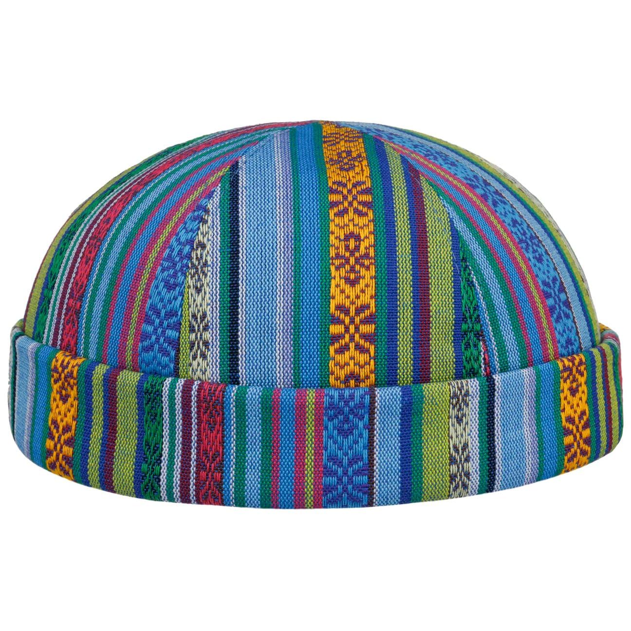 CAPPELLISHOP Fresh Stripes Berretto Docker Righe a Tutto Campo Prodotto in Italia Uomo Primavera Estate