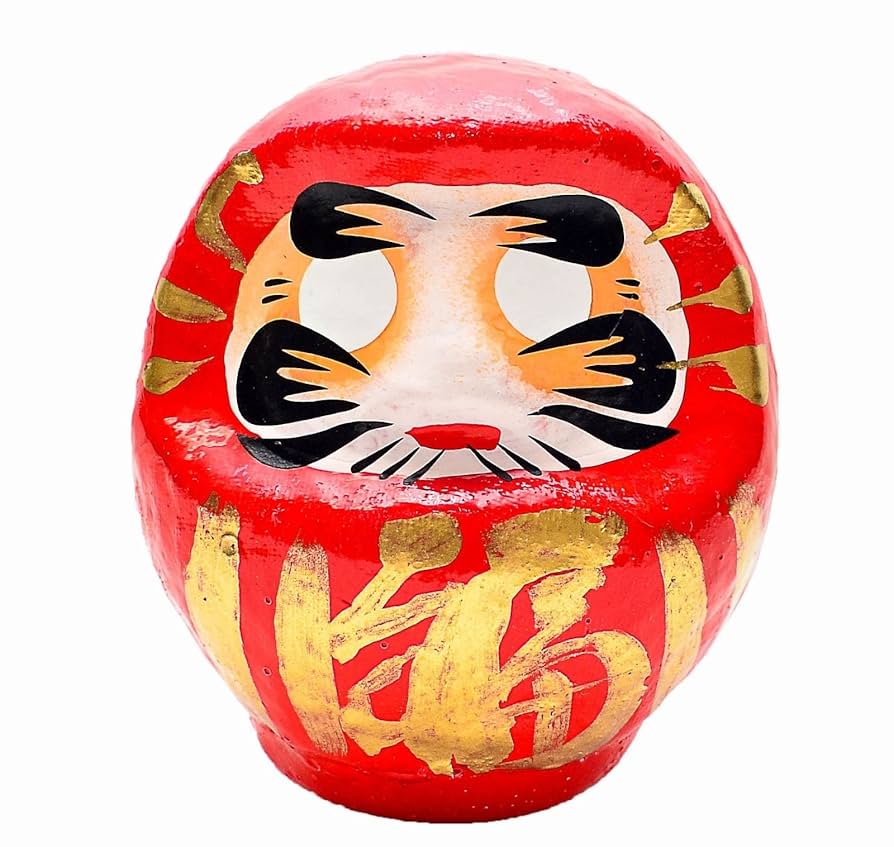Amazon.com: Kotobuki 6072869 Daruma Doll Paper-Mache - 3.75