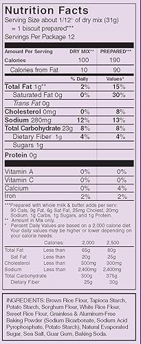 Miniatura 2 de Pamela's Products Mezcla de galletas y bollos sin gluten, 13 onzas