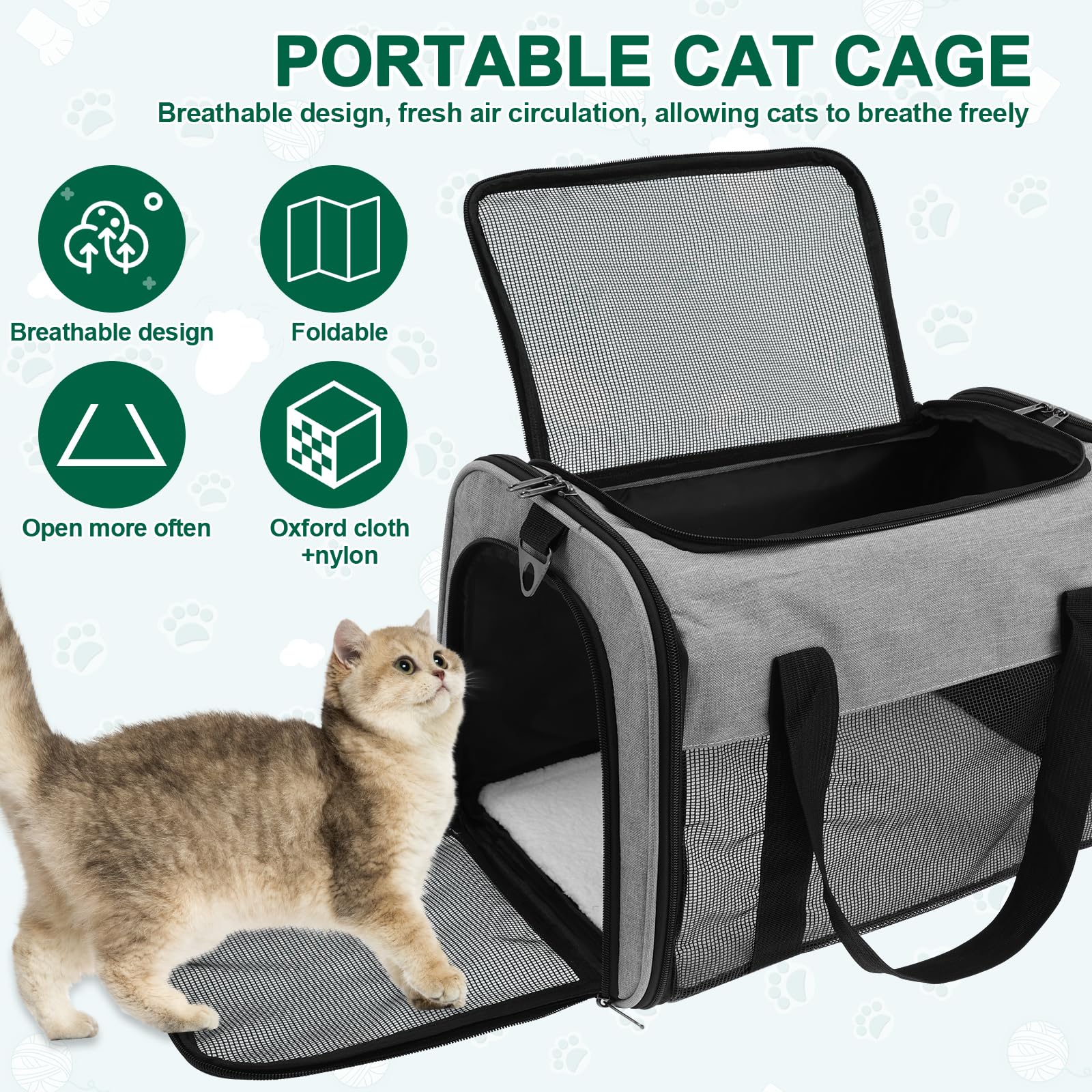 Cat Carrier Bag Airline Approved - Image 4