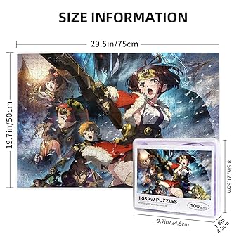 Amazon | 甲鉄城のカバネリ 無名 ジグソーパズル 絵パズル 1000