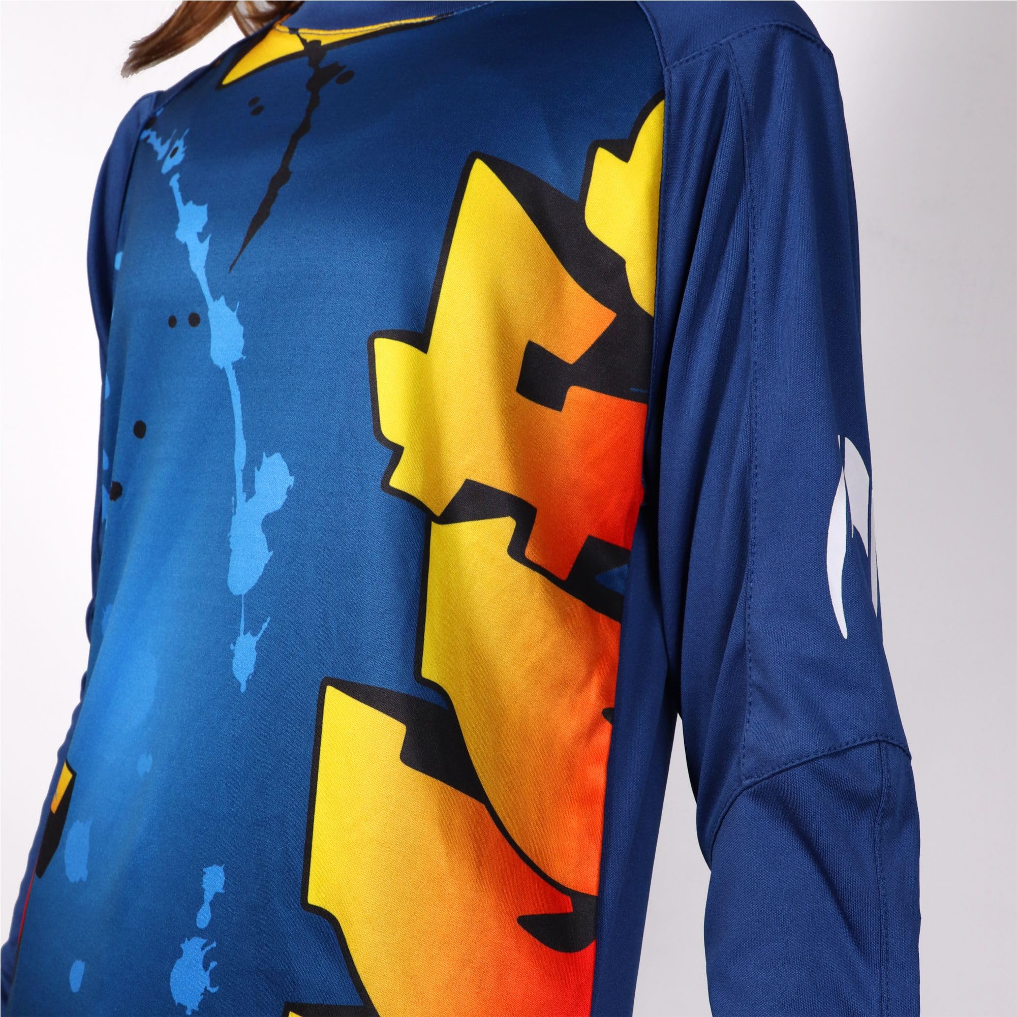 HO Soccer Graffiti Daring Blue Camiseta Unisex niños