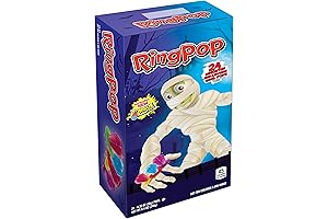 Bazooka Ring Pop Halloween Edition Mummy Box: A Spooky Treat for All Ages