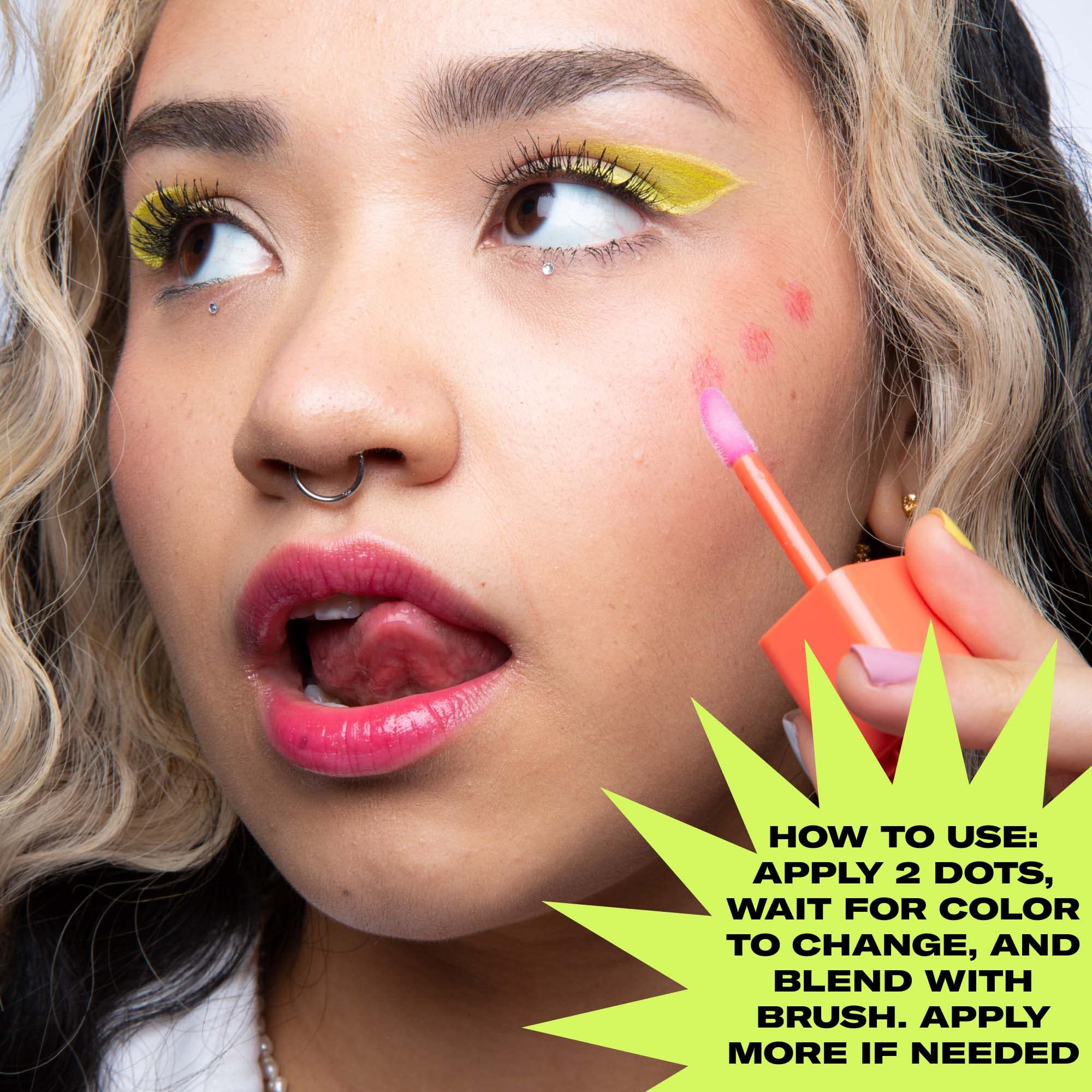 Youthforia BYO Blush Green Color Changing Liquid Blush Oil, 6.5 ML