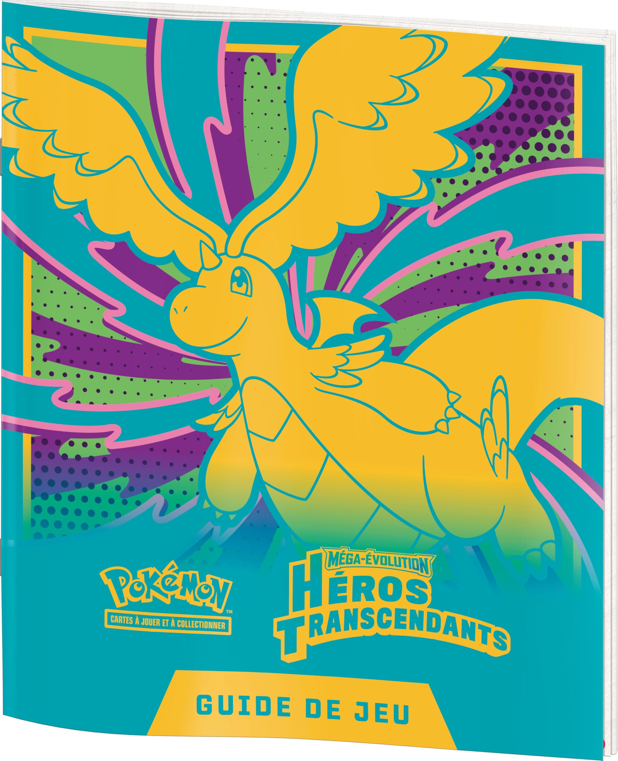Pokémon : Coffret Dresseur d’élite Méga-Évolution – Héros Transcendants (1 Carte Promo entièrement illustrée, 9 boosters et des Accessoires de Jeu Premium)