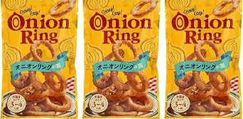 Caldi Original Onion Ring 3.2 oz 90 g x 3 Piece Set | Crispy Clothes, Easy Handmade, Snacks, Snacks, Snacks, Perfect for Parties