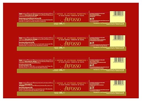 Miniatura 3 de Salsa de Tomate Anfosso con Champiñones Porcini