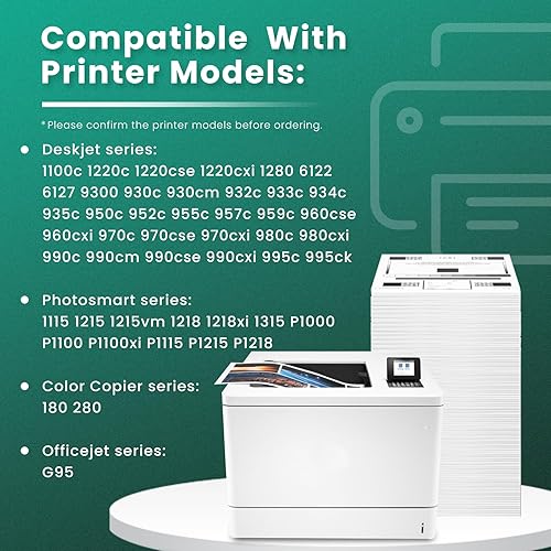 Miniatura 2 de GREENBOX Cartucho de tinta remanufacturado 45 78 de alto rendimiento de repuesto para HP 45 78 51645 51645A C6578AN C6578DN para impresora a color
