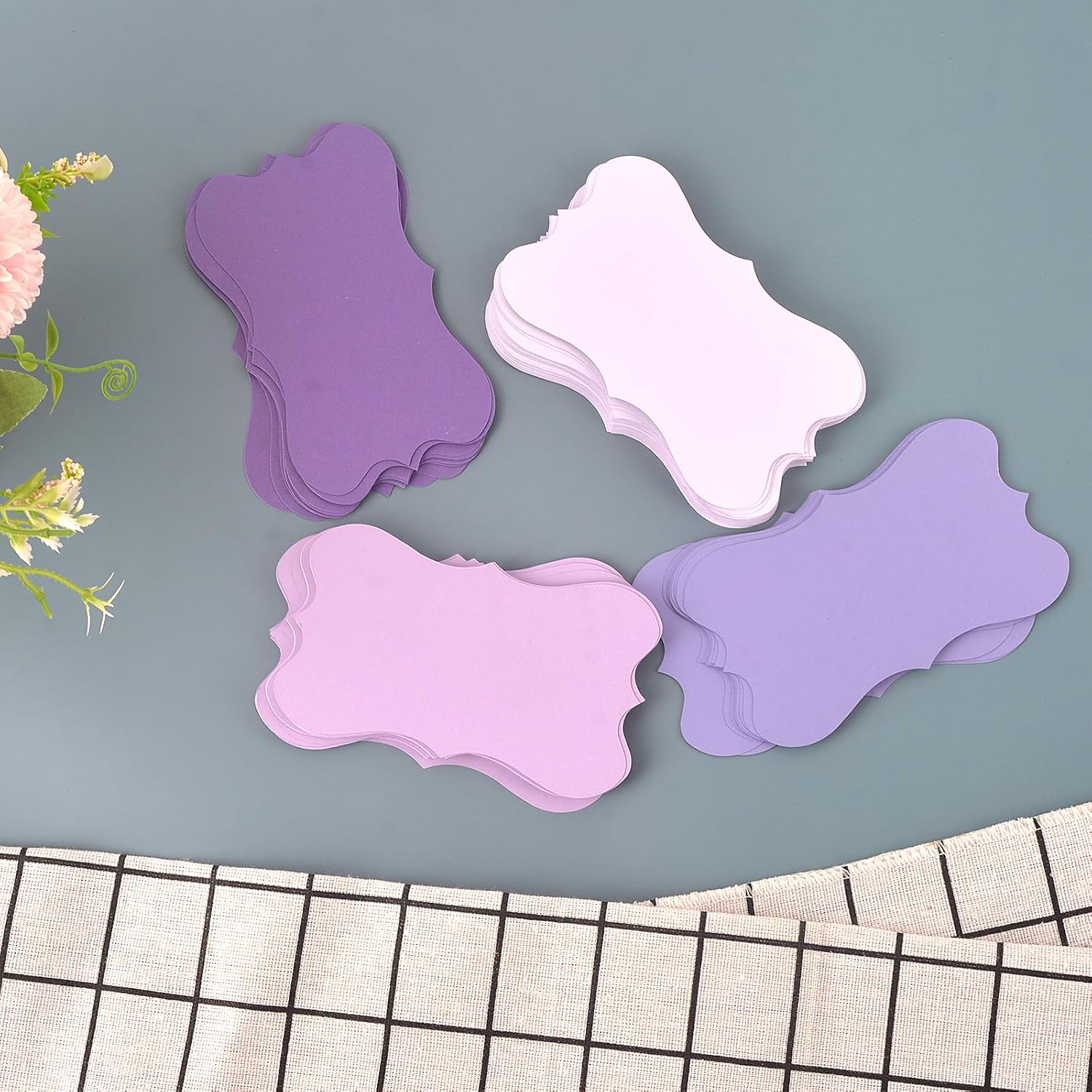 Purple Index Cards - 300 Pack, 3x5, Lavender Cardstock, Wedding & School Cards, 180g - Image 7