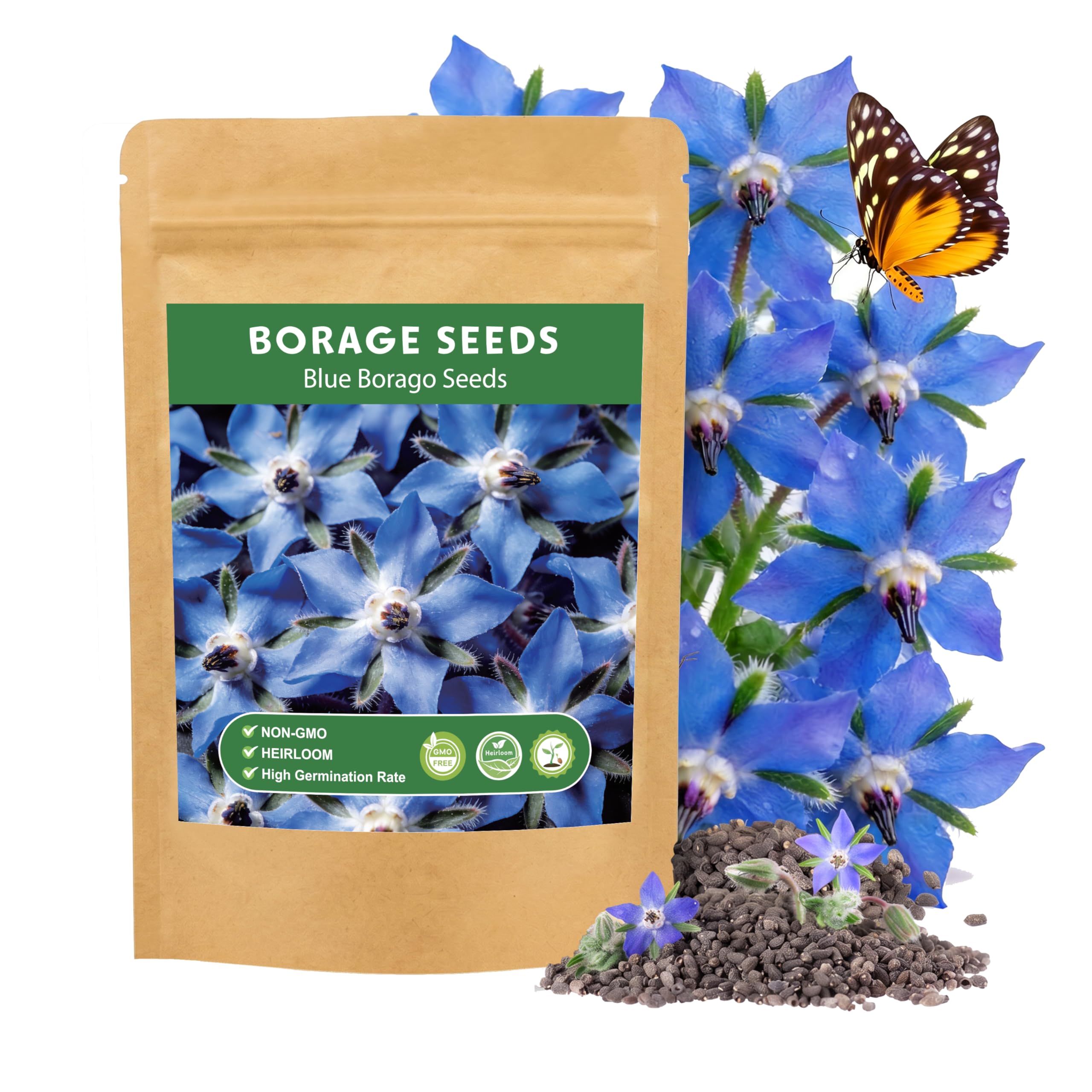 LUOJIBIE Borage Seeds