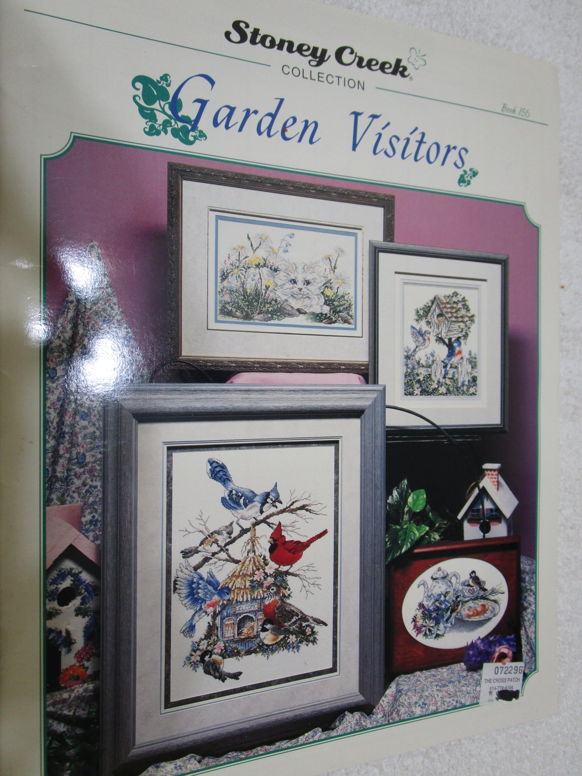 Garden Visitors - Cross Stitch (Book 156)