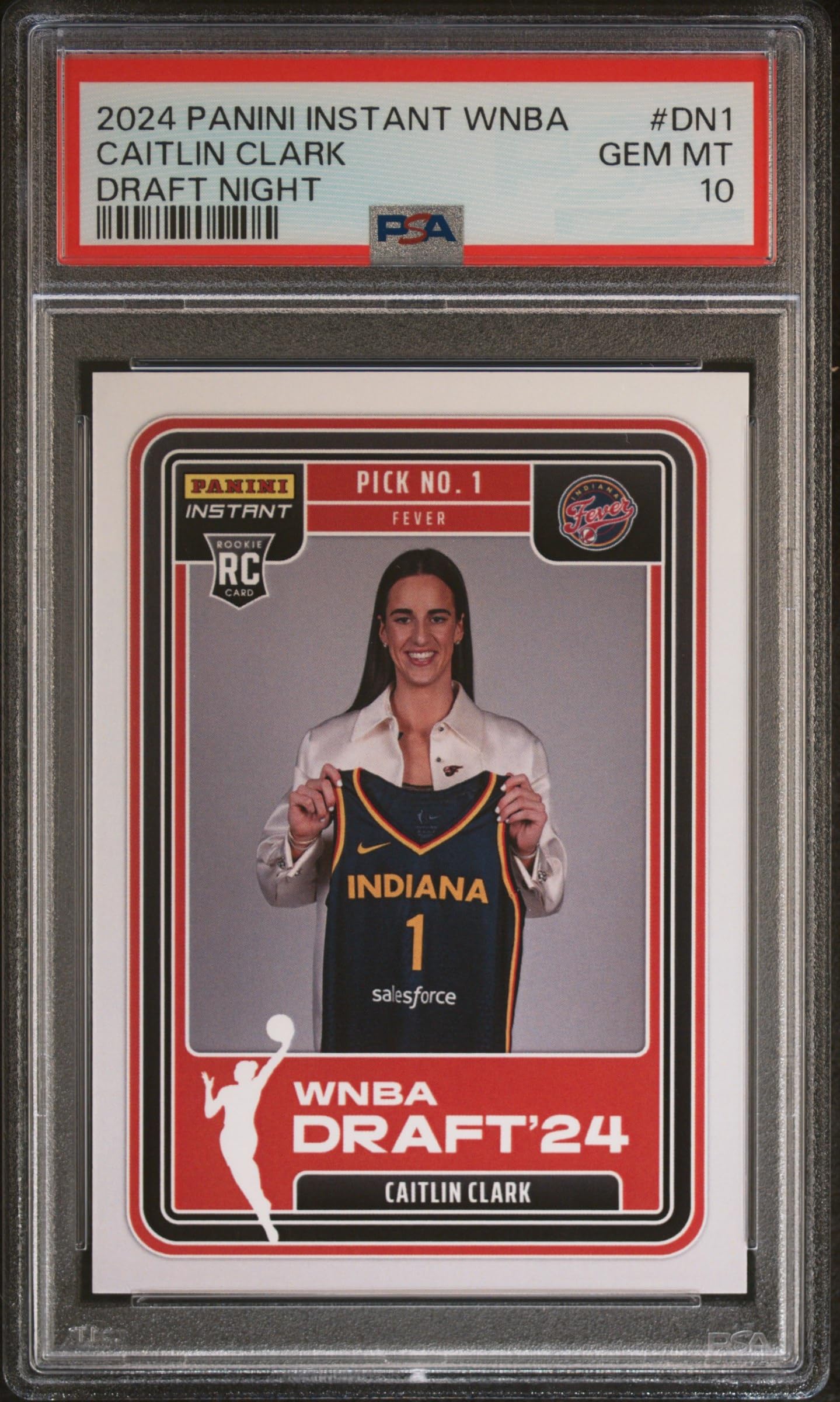 Amazon.com: PSA 10 Caitlin Clark 2024 Panini Instant #DN-1 WNBA 