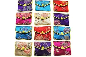 Versatile Jewelry Pouch for Secure Storage and Gifting: MorTime Jewellery (12-Pack, Small)