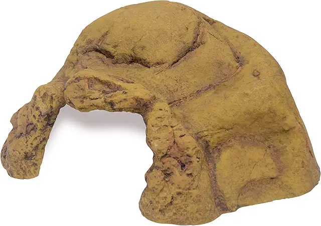 Grotta per Pitone Reale Terrario - Rifugio Naturale Anti-Ribaltamento