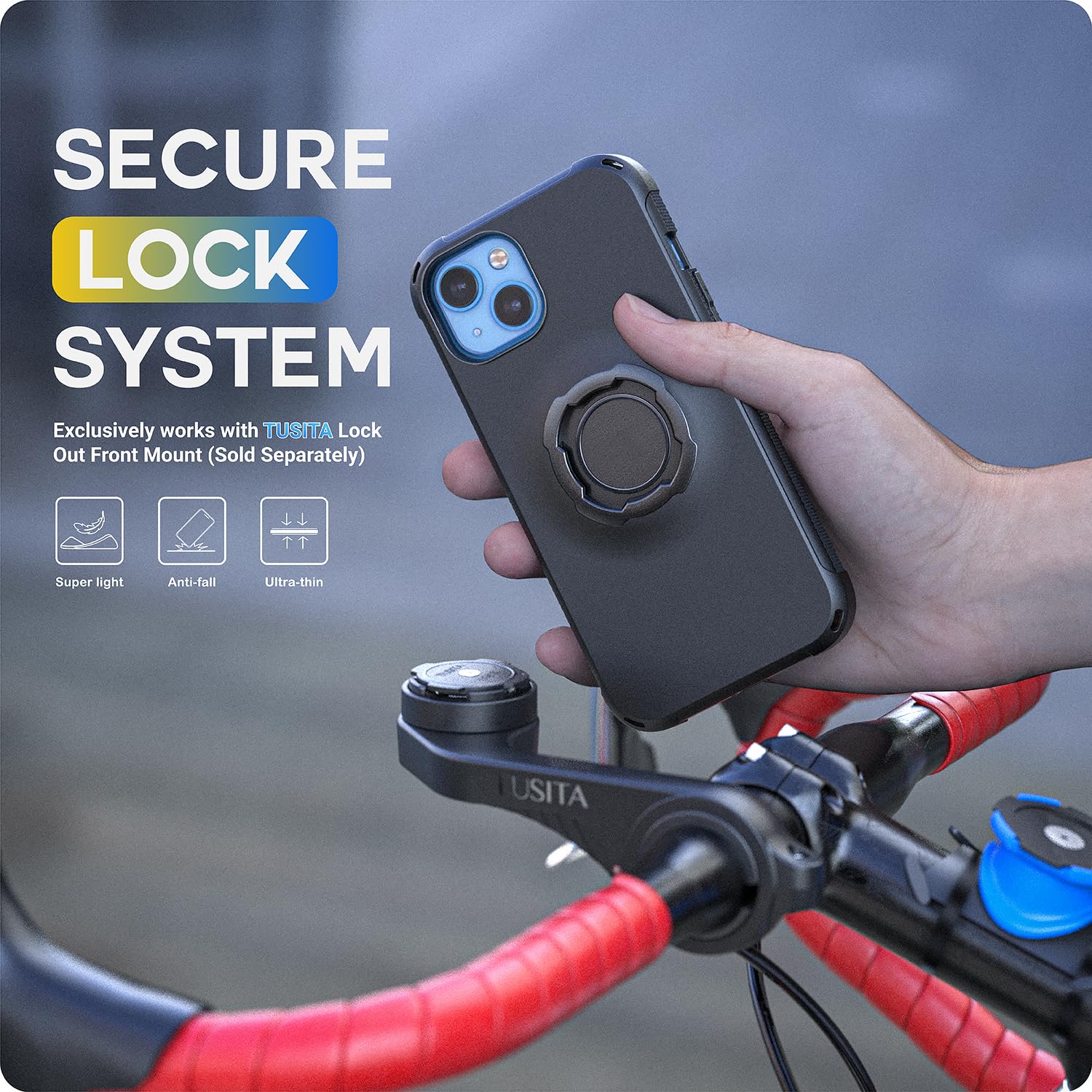 Custodia Antishock Per IPhone 14 - Design Avventura Per Bici E Sport Estremi - Foto 8