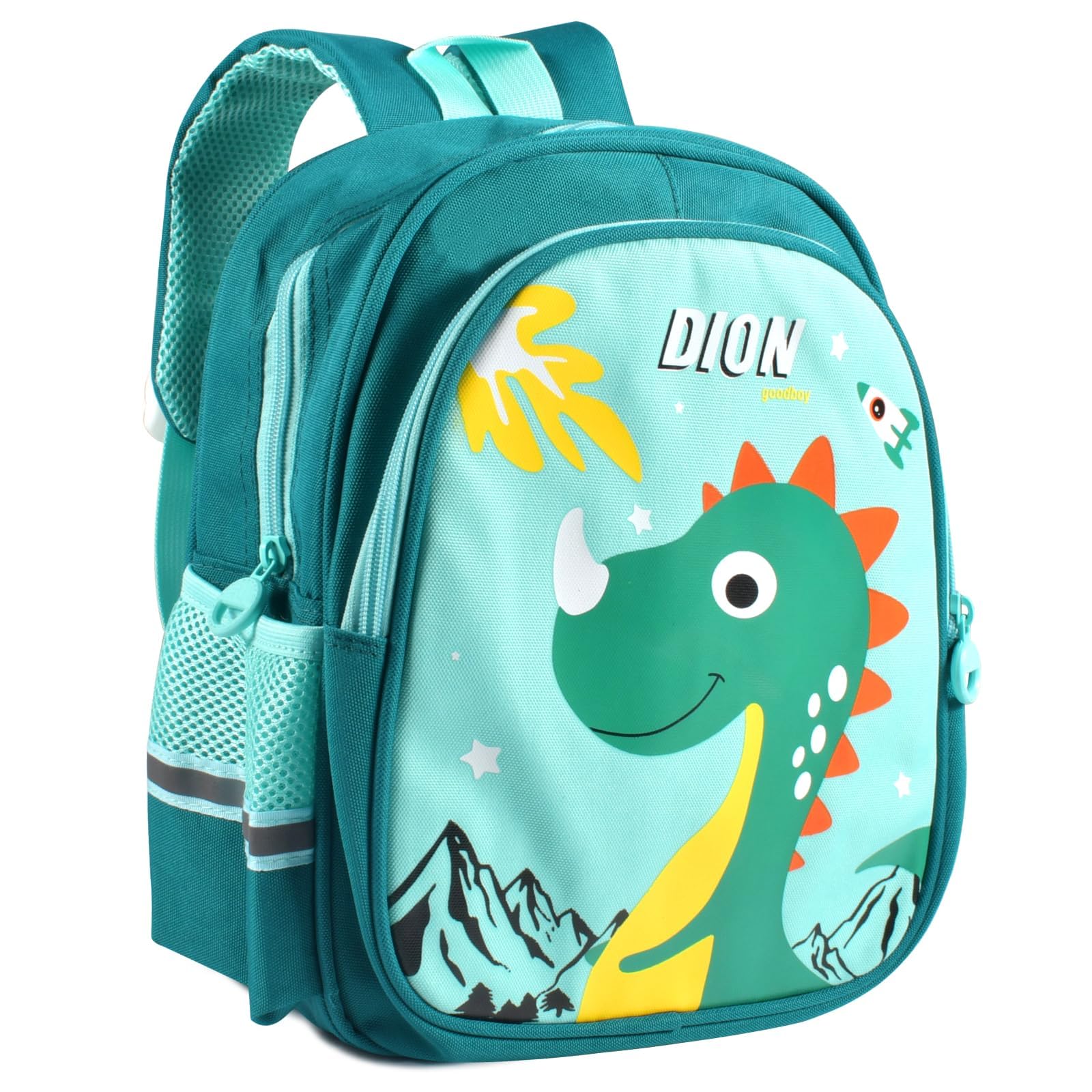 UieaMsio Mochila Niño, Mochila Infantil Mochila Dinosaurio Niño, Mochila de lona para Jardín de Infantes, Mochila de Viaje para vacaciones, mochila al aire libre para niños de 3 a 6 años