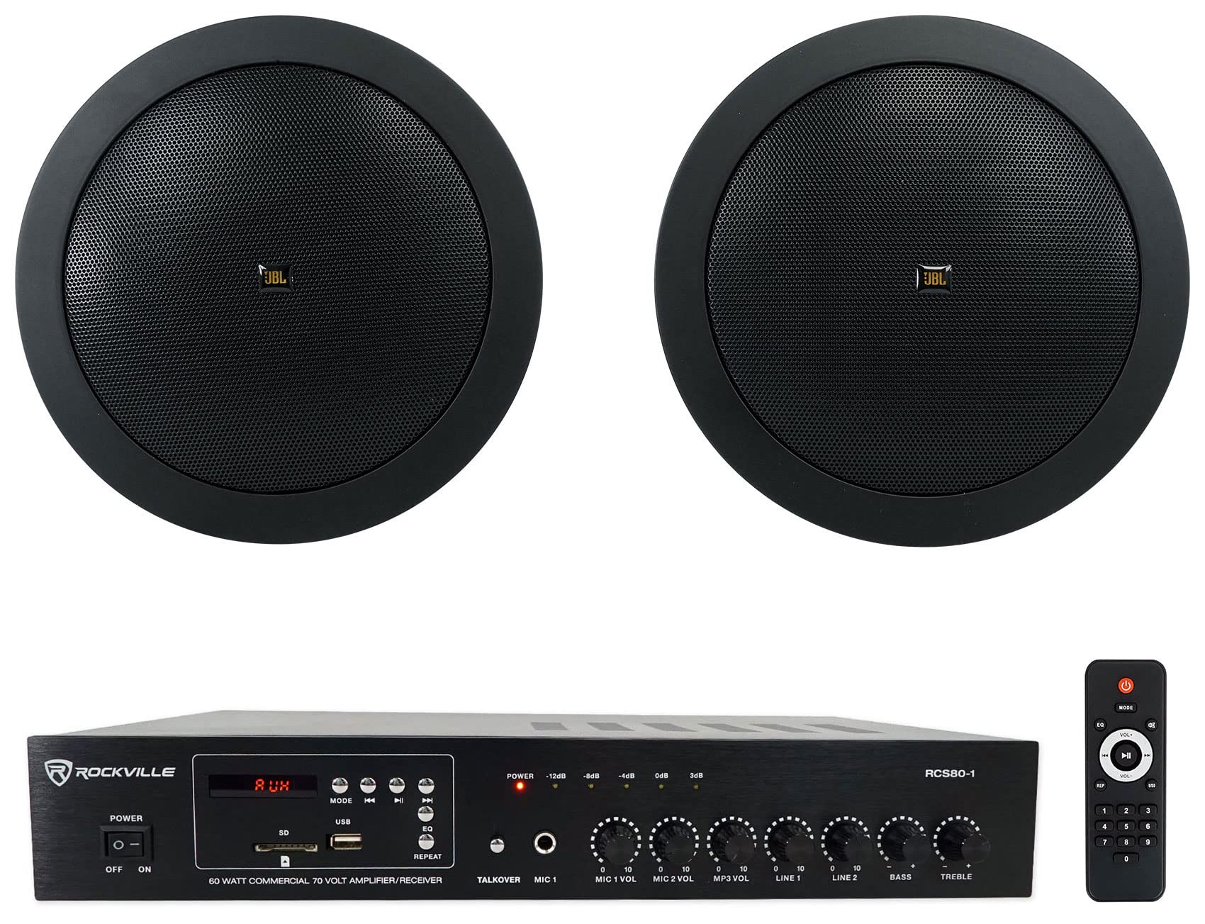 Rockville (2) JBL Control 14C/T-BK 4