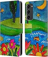 Vista 16 de Head Case Designs Officially Licensed Wyanne Half Light Nature 2 Leather Wallet Case Compatible with Samsung Galaxy S23+ 5G