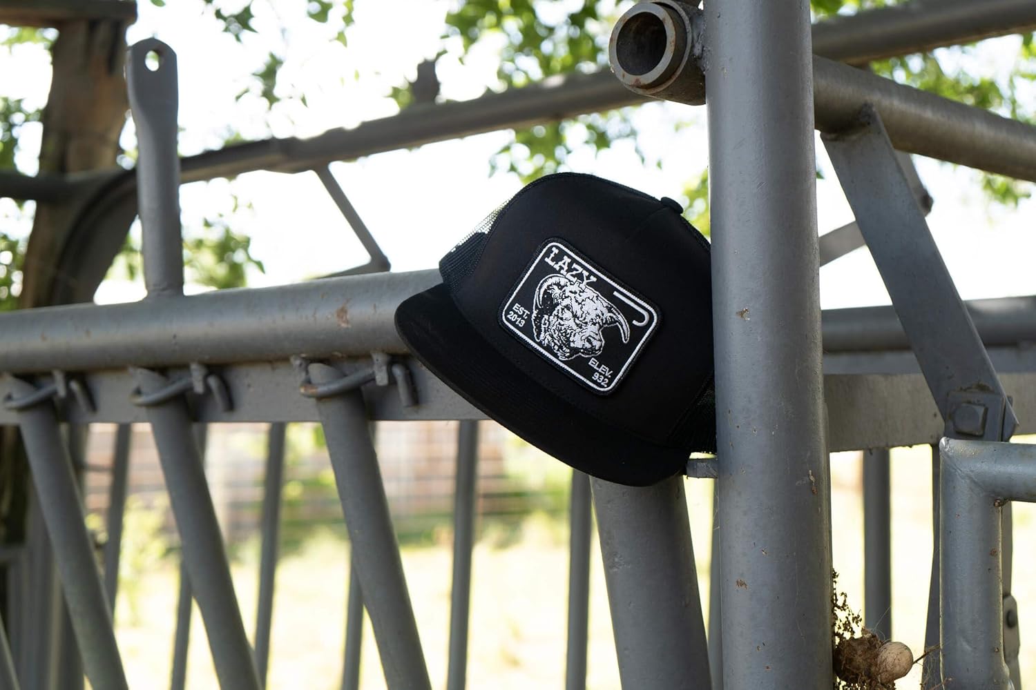 Lazy J Ranch Elevation Classic Five Panel Trucker Hat- Adjustable Unisex Country Hats - Image 7